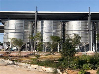 Rice Husk Silo