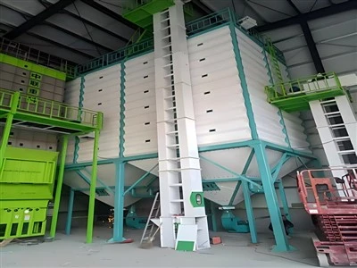 Square Grain Silo